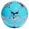 Image de Adidas Mixte Ball (Machine-Stitched) UCL CLB, Bright Cyan/Dark Purple/Silver Met., IA0948, 5