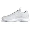 Image de adidas Femme Avacourt 2 Clay Tennis Shoes Chaussures, FTWR White/Silver met./FTWR White, 37 1/3 EU