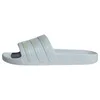 Image de adidas Femme Adilette Aqua Slides Slipper, Halo Blue / Halo Blue / Halo Blue, 43 EU