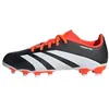 Image de adidas Mixte enfant Predator 24 League Low Multi-Ground Boots, Core Black / Cloud White / Solar Red, 30 1/2 EU