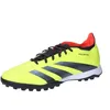Image de adidas Predator League L TF Crampons Unisexes pour Adulte, Team Solar Yellow 2 Core Black Solar Red, 41 1/3 EU