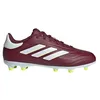 Image de adidas Enfants Unisexe Copa Pur 2 Ligue FG J Crampons, Ombre Rouge/Nuage Blanc/Équipe Jaune Solaire 2, 38 2/3 EU