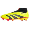 Image de adidas Unisex Chaussure de Football Predator League sans Lacets Terrain Souple, Team Solar Yellow 2 / Core Black/Cloud White, 44 2/3
