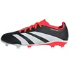 Image de Adidas Mixte Enfant Predator League Firm Ground Football Boots, Core Black/Cloud White/Solar Red, 36 2/3 EU