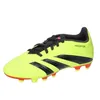 Image de adidas Baskets Predator.4 L Fxg J unisexes pour enfant, Tesoye Cblack Solred, 28 EU