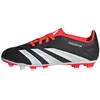 Image de Adidas Predator.4 L FxG J Sneaker, Core Black/FTWR White/Solar Red, 2.5 UK Child