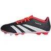 Image de adidas Mixte Predator Club Flexible Ground Football Boots, Core Black / Cloud White / Solar Red, 42 2/3 EU