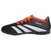 Image de adidas Mixte Predator Club Turf Football Boots, Core Black / Cloud White / Solar Red, 44 EU