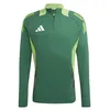 Image de Adidas Track Top Tiro24 Débardeur d'entraînement de compétition, Drkgrn, IS1643, M