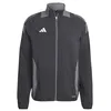 Image de Adidas Tiro24 Competition Presentation Veste de survêtement pour homme, noir/gris foncé, IP5596, 3XL