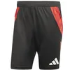 Image de adidas Short de football - Teamsport textile - Short d'entraînement de compétition Tiro 24 - Noir/rouge - Taille S