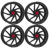 Image de 4x Jantes en aluminium MB Design KV2 8.5Jx19 ET43 5x114,3 Schwarz stumpfmatt