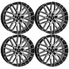 Image de Lot de 4 jantes MB Design KV4 9.0Jx20 ET42 5 x 108 Noir brillant poli Compatible avec Jaguar F-Pace S-Type XE XF XJ