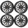 Image de 4x Jantes en aluminium MB Design KV4 9.0Jx20 ET42 5x108 Rauchschwarz glänzend poliert