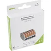 Image de WAGO Lot de 5 bornes de connexion Classic 222-415/995-005 - 5 conducteurs, jusqu'à 4 mm² - Connecteurs de câbles classiques avec leviers pour tous les types de conducteurs dans le monde entier -