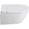 Image de Duravit WC suspendu compact D-Neo, chasse profonde, 220-240 V, 50 Hz, sans rebord, HygieneGlaze