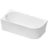 Image de Baignoire Duravit DuraSenja, blanc, angle Ã gauche, 700576000000000, Exécution: 1500x750mm