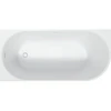 Image de Duravit Baignoire ovale DuraSenja 150x75x58,5 cm, blanche, angle gauche, RS 2, avec FG+AÜL