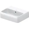 Image de Duravit Qatego lave-mains, 450x350mm, partie inférieure vitrifiée, avec trop-plein, 0746452060, Couleur: blanc
