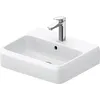 Image de Duravit Qatego lavabo, 500x420mm, avec trop-plein, partie inférieure vitrée, 2382502000, Couleur: blanc