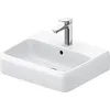 Image de Duravit Qatego lavabo à poser, 500x420mm, avec trop-plein, dessous poncé et émaillé, 2382502027, Couleur: blanc