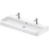 Image de Duravit Qatego lavabo à poser, 1200x470mm, avec trop-plein, dessous poncé et émaillé, DuraCeram, 2382122026, Couleur: blanc