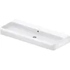Image de Duravit Qatego lavabo à poser, 1200x470mm, avec trop-plein, dessous poncé et émaillé, DuraCeram, 2382122028, Couleur: blanc