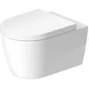 Image de Duravit ME by Starck WC suspendu, rimless, chasse deau basse, HygieneGlaze, Durafix, blanc, 370 x 540 mm, 2584092000