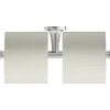 Image de Duravit Starck T Porte-Rouleau de Papier, Double, 0099387000, Couleur: Acier INOX brossé