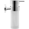 Image de Duravit Distributeur de savon Starck T 6x12,6 cm, mural, verre blanc mat, bronze brossé