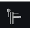 Image de Duravit Mitigeur monocommande S Circle sans vidage, bec 100 mm, chrome brillant
