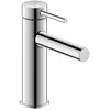 Image de Duravit Circle Mitigeur monocommandé pour lavabo M Minusflow, sans garniture de vidage, saillie 117 mm, chrome, CE1022002010