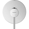 Image de Duravit Kit de montage Circle Mitigeur douche monotrou, rosace ronde, chrome