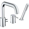 Image de Duravit Robinet de baignoire Circle 3 trous chrome
