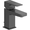 Image de Duravit Manhattan Mitigeur monocommandé pour lavabo, saillie 95 mm, avec garniture découlement, MH1010001046, Couleur: noir mat