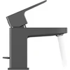Image de Duravit Mitigeur lavabo S Manhattan bec 95 mm, avec vidage à tirette, noir mat