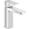 Image de Duravit Manhattan Mitigeur monocommandé pour lavabo, M FreshStart, saillie 129 mm, avec garniture découlement, MH1021001, MH1021001010
