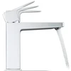 Image de Duravit Mitigeur lavabo M FreshStart Manhattan, bec 129 mm, sans vidage, chrome
