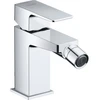 Image de Duravit Mitigeur monocommande pour bidet Manhattan, bec 128 mm, chrome