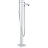 Image de Duravit Manhattan Set de montage prêt mitigeur baignoire encastré au sol chrome