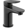 Image de Duravit Wave Mitigeur monocommandé pour lavabo, saillie 95 mm, sans garniture découlement, WA1010002046, Couleur: noir mat