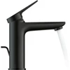 Image de Duravit Mitigeur lavabo M Wave, bec 122 mm, tirette, noir mat