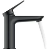 Image de Duravit Mitigeur lavabo M Wave bec 122 mm, sans vidage, noir mat