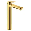 Image de Duravit WA1040002034 Wave Robinet de lavabo, Or Poli