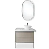 Image de Duravit Mitigeur lavabo XL Wave bec 176mm, sans vidage, ES courbé