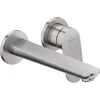 Image de Duravit WA1070004070 Wave Robinet de lavabo en acier inoxydable brossé