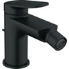 Image de Duravit Mitigeur monocommande bidet Wave, bec 128 mm, tirette, noir mat
