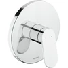 Image de Duravit Kit de montage Wave Mitigeur monocommande douche UP, chrome