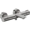 Image de Duravit Robinet monocommande baignoire Wave AP, mitigeur et inverseur, ES brossé