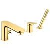 Image de Wave Duravit, robinetterie de baignoire 3 trous, saillie 200 mm, WA5260000034, Couleur: or